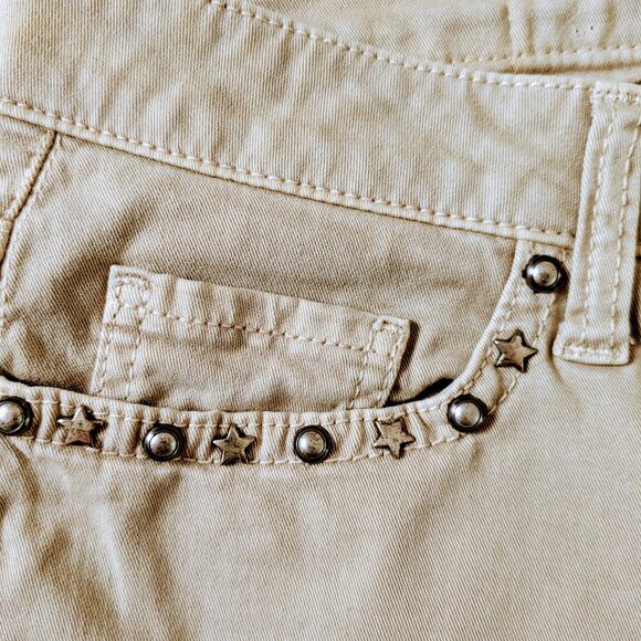 CAMBIO Liu Women's Straight Leg Jeans Size 8 (US) Tan NWOT - Picture 3 of 8